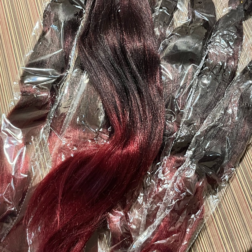 Pre Stretched Braiding Hair 22 I..s 22 Inch (Pack of 6TIB/Bug) - Picture 2 of 8